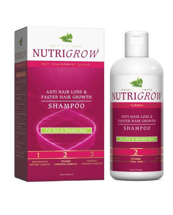 NUTRIGROW šampón na rast vlasov normálne vlasy