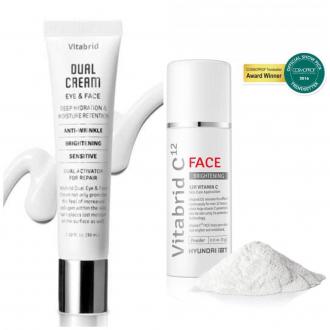 DUAL krém + Vitabrid C12 FACE Powder